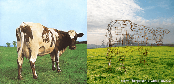 ストーム・ソーガソン ピンクフロイド Atom heart mother 原子心母　ジャケット