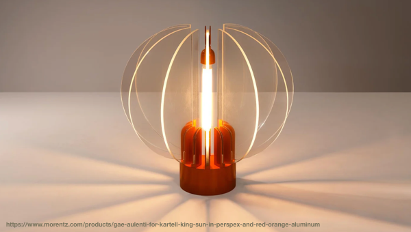 King Sun Lamp Gae Aulenti